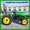 35hp 4WD china cheap mini tractor with front end loader and backhoe