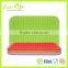 300*225MM Wave Pattern Silicone Heat-resitant Hot Pot Mat, Non-stick Coaster PadTable Mat