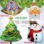 High quality colorful inflatable balloon, shine helium balloon, printed Christmas balloon