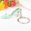 XL-KC51217 fashion cheap factory key chain colorful cap/ shoes cheap keychain