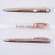factory luxury rose gold ball pen metal pen good for promotion