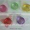 butterfly-shaped glass candle holder