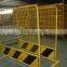 2m fixed leg England crowd control barrier,galvanized iron tube barrier,stainless steel barricade on sale