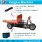 battery powered tricycle for delivering brick