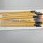 10 pc Nylon Art brush, Oil Painting brush with Nickel-plated brass Ferrule. Trade assurance.