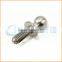 high quality carbon steel ball head screw