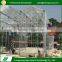 Fashion professional agricultural stable structure glass greenhouse