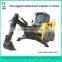 skid steer loader backhoe (skid loader attachment,bobcat attachment)