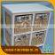 4 Drawers Wooden Cabinet Storage Design