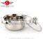 useful shape hot sale stainless steel india market soup pot /cooking pot set