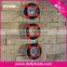 Vintage Design Decorative Blue Red 3 Swim Rings Wall Clock