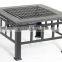 New style outdoor steel fire pit with BBQ