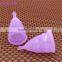 Fashion menstruation cup Summer very popular collapsible silicone menstruation period cup for feminie and lady