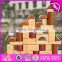 2017 New design best construction natural wooden building toys for children W13A132