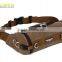 casual outdoor sport brown waist bag for men
