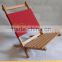 low price beech wood folding wooden beach chair canvas