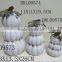 white pumpkin ceramic decorations festival holloween decorations