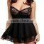 Hot Sexy Mesh lingerie for big & small Breast Ultrathin Breathable lingerie with G-string