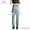 Wholesale Short Skirt Fake Two Pieces Lady Lady Jean Pants