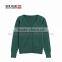 Factory Direct New Style Winter 100% Cotton Girls Knitted Sweater