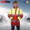 fashion high visibility safety snowboard jacket
