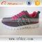 New more comfortable women mesh sport running shoe china factory supplier