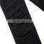 2016 new men's fashion brand Foot beam jeans black jeans male personality folds comfortable hotsale biker jeans