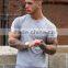 Raglan Short Sleeve Curved Hem T Shirt for Men Slim Fit Gym T Shirt 95% Polyester 5% Elastane Longline Retro T-Shirt