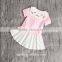 2017 New Arrival Children Home Wear Clothes Mini Wear Baby Girls Sets