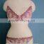 Ladies transparent bra panty set new design sexy fancy lingerie see through ladies underwear