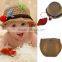 baby handmade cartoon hat shoe set baby 100% cotton knitted cap