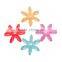 Hot Sale Christmas Snowflake At Random Acrylic Spacer Beads