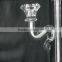 3 Arms Candle Holder,Crystal Candle Holder For Wedding Table Decoration