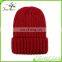 Custom fashion colorful wool cotton wholesale knitting woman party winter hat