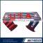 China factory Custom 2016 Football European Cup Fans Scarf