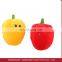 Plush toy vegetable stuffed red chili wholesale