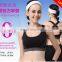 Excellent quality promotional hot sale zipper sport bra