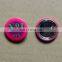 25mm advertising wholesale custom badges with logo metal