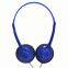3.5mm noise cancellation blue airline headset headphone