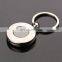 Promotional round led keychain with printed logo