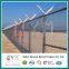 Stadium Chain Link Fence Installed Barbed Wire on Top