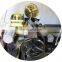 CK6432 flat bed semi automatic small metal cnc lathe machine for sale