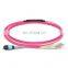 12 24 48 core MTP MPO trunk cable for high density fiber networks