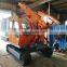Highway steel crawler guardrail pile driver in malaysia for sale