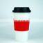 Korean version simple personality plastic hand coffee drink cup for car male and female students with custom color