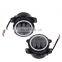 Halo LED Headlight + Halo LED DRL Fog Light Combo Kit For Jeep Wrangler JK 07-17