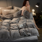 Thickened Flannel velvet bedding set 4pcs