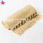 Custom Thread Knitted Super Soft Chenille Chunky Throw Blanket With Tassel For Travel