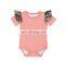 Toddler Flutter Sleeve Romper And Sequin Short Baby Girl Outfits Baby Clothes