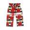 Big Floral Baby Girl Pants Beauty Noble Color A Mini Bow On The Front Autumn Wear